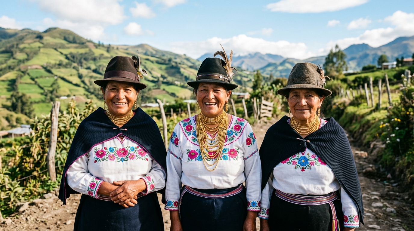 Video de la Experiencia Sacha Warmikuna Otavalo con Mamas Cayambis