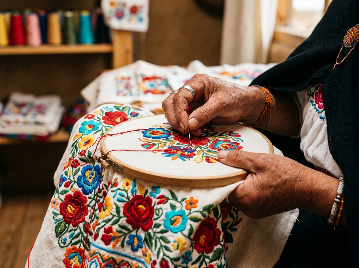 Tour Artesanal Bordados Tradicionales Cayambi